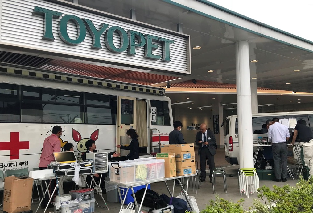 東京トヨペット、今年も団体献血で社会貢献、累計協力者数が1万908人に
